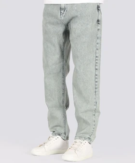 شلوار جین مام فیت مردانه سبز 2739