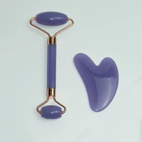 ماساژور غلتکی و دستگاه لیفت صورت Facial roller massager با گواشا