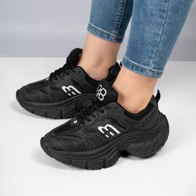 کفش و کتانی زنانه و دخترانه مدل بالنسیاگا BALENCIGA رنگ مشکی