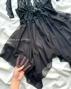 پیراهن حریر دور گردنی