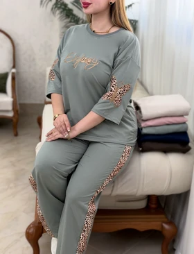 ست خانگی جوری 0608 (سبز روشن)
