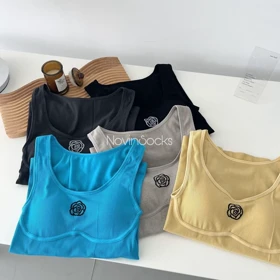 تاپ بلند کبریتی طرح Flower