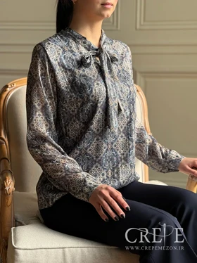 شومیز حریر شاین کرواتی