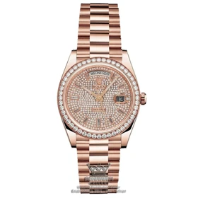 ساعت رولکس دی دیت نگین‌دار Rolex Day Date DRG 4
