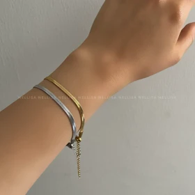 دستبند استیل زنانه ماری - 8777