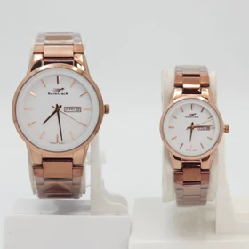 ساعت مچی ست مردانه و زنانه سوئیس تراک SWiSS TRACK ST6172 (رزگلد)