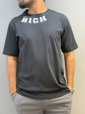 تیشرت پنبه چاپدار RICH چاپدار 41