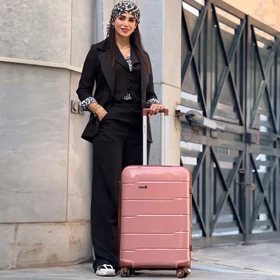 چمدان وارداتی مونزا مدل MONZA - MNZ837 SERIES سری 4 عددی (به همراه چمدان آرایشی هدیه)