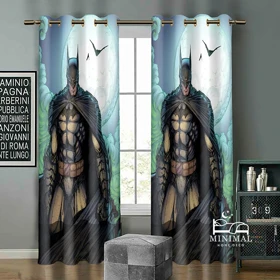 پرده کودک طرح بتمن مدل W4877