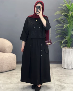 کت و دامن دکمه پرچی