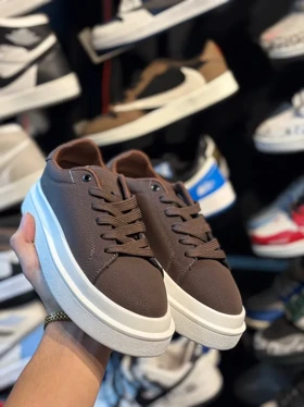 کفش ونس زارا مدل 430 قهوه ای