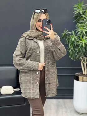 شکت چهارخونه دو جیب