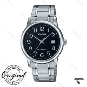ساعت کاسیو MTP-V002D-1BU مردانه فلزی صفحه مشکی Casio-10395-G