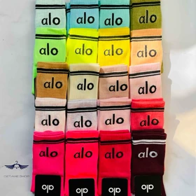 جوراب ساق بلند رنگی alo