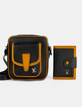 ست کیف دوشی و کیف جیبی Louis Vuitton