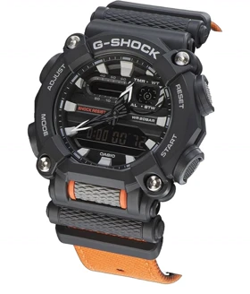 ساعت جی شاکG900مشکی نارنجی