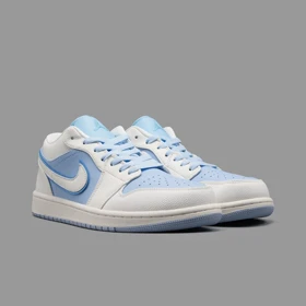 نایکی جردن 1 ساق کوتاه ریورس ایس بلو Nike Jordan 1 Reverse Ice Blue