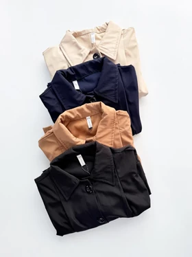 بامبر سانتا زنانه دکمه دار پایین کش