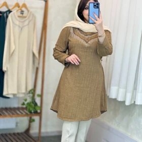 تونیک بلند زنانه مدل نجلا