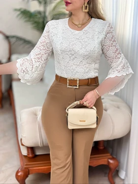 شومیز دانتل سیما 2797