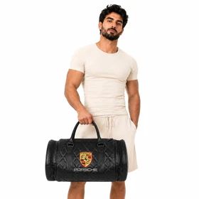 ساک ورزشی پورشه مدل SOU-65500 چرمی