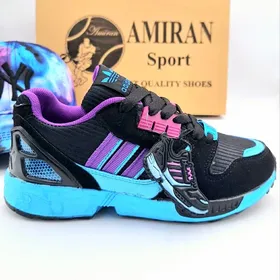 کتانی پسرانه zx آدیداس مشکی آبی کیفیت اصلی