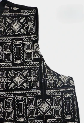 ژیله مخملی هندی گلدوزی