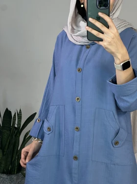 مانتو دکمه دار قاصدک