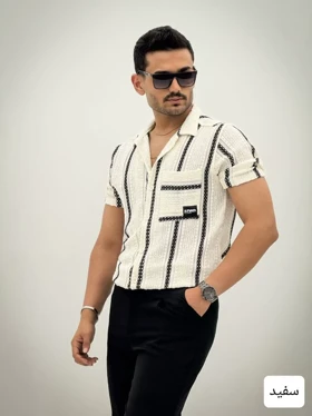 پیراهن مردانه مراکشی مایسا_کد4258
