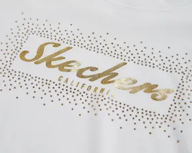 تیشرت روزانه W Graphic Tee Shiny Logo T-Shirt PC_S221460-102