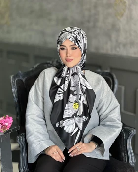 روسری دست دوز ابریشم