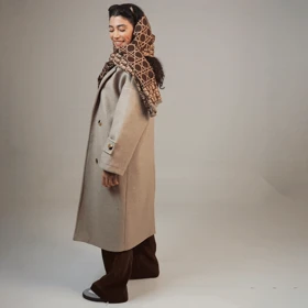 پالتو فوتر اور پشت چاک