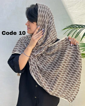 شال پلیسه طرحدار وارداتی 4094