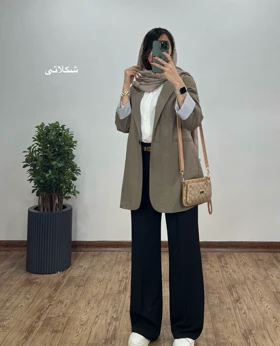 مانتو کتی لینن دلیار