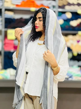 شال لینن وارداتی