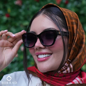 عینک زنانه دیور | فریم کائوچو عدسی پلی کربنات