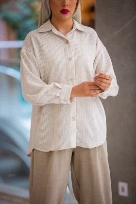 مانتو پری راه راه