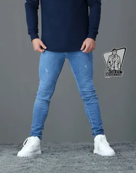 شلوار جین آبی روشن ZARA