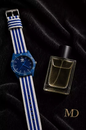 ساعت اسپرت ورزشی آدیداس adidas کد 038 با بند کنفی ضد عرق و بدنه فولادی