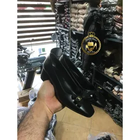 کفش مجلسی زنانه پاشنه 5 سانت پاپیون