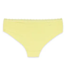 شورت زنانه اسلیپ نخی Neev نیو کد 423 لیمویی Lemon