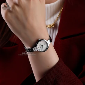 ساعت اکسنت صفحه صدف Axcent AX120023SW