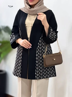 مانتو مجلسی سوزندوزی آیسو کاج