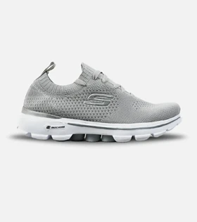 کفش کتانی بزرگ پا طوسی اسکیچرز SKECHERS