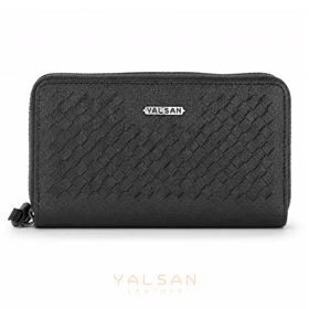 کیف پول زنانه چرم یلسان مدل غزال کد 051-BF