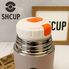 تراول ماگ HSCUP اصلی با کاپ همراه عایق حرارتی 6 ساعته مناسب نوشیدنی گرم و سرد