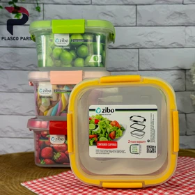 ظرف فریزری گاپانا 1 لیتری مربع زیبا