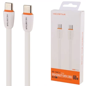 کابل تایپ سی 60 وات هایکو استار HICOSTAR مدل 130C-C طول 1 متر