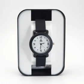 ساعت مچی زنانه و دخترانه و پسرانه ایک AIKE تمام سیلیکونی کد 2 (مشکی)