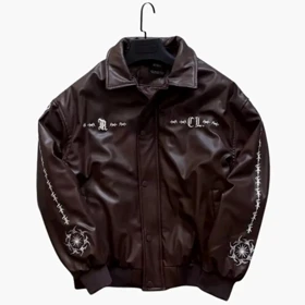 جکت مدل Sun برند رترو رنگ قهوه ای 144